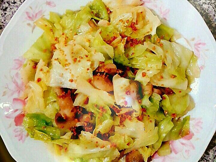 豆酥高麗菜