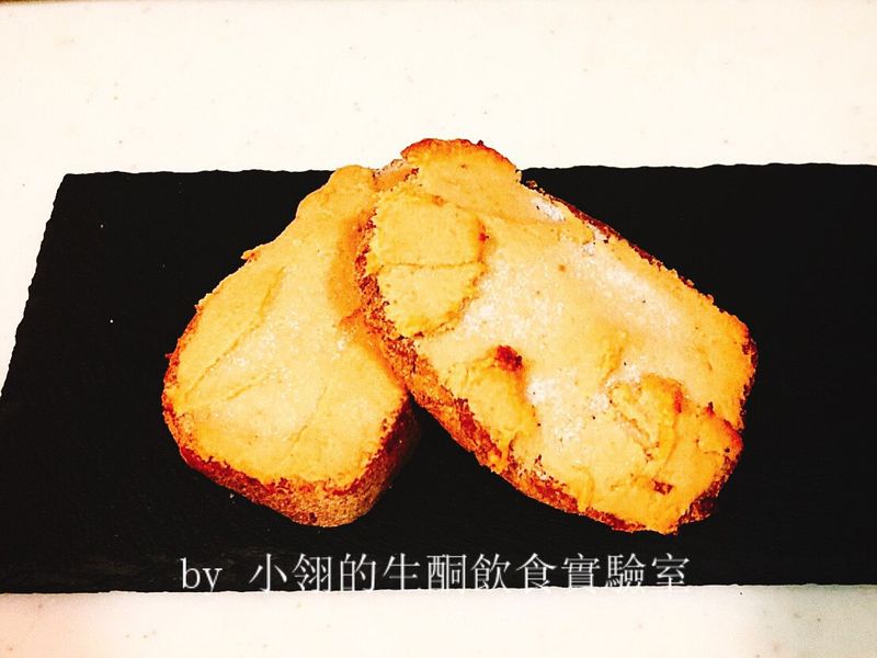 生酮版無糖花生醬厚片吐司