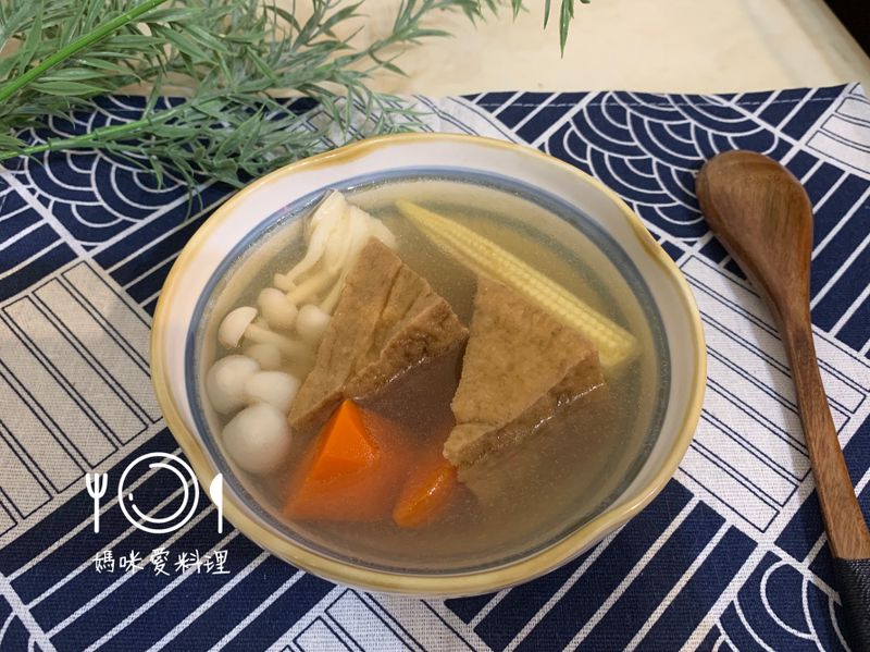 黃金豆腐湯(油豆腐)