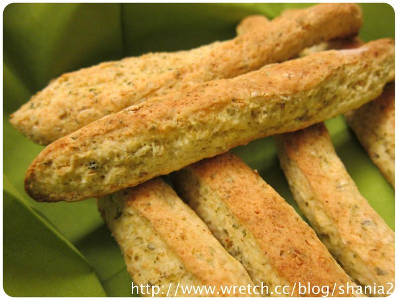 用鬆餅粉做 - 義式香料棒