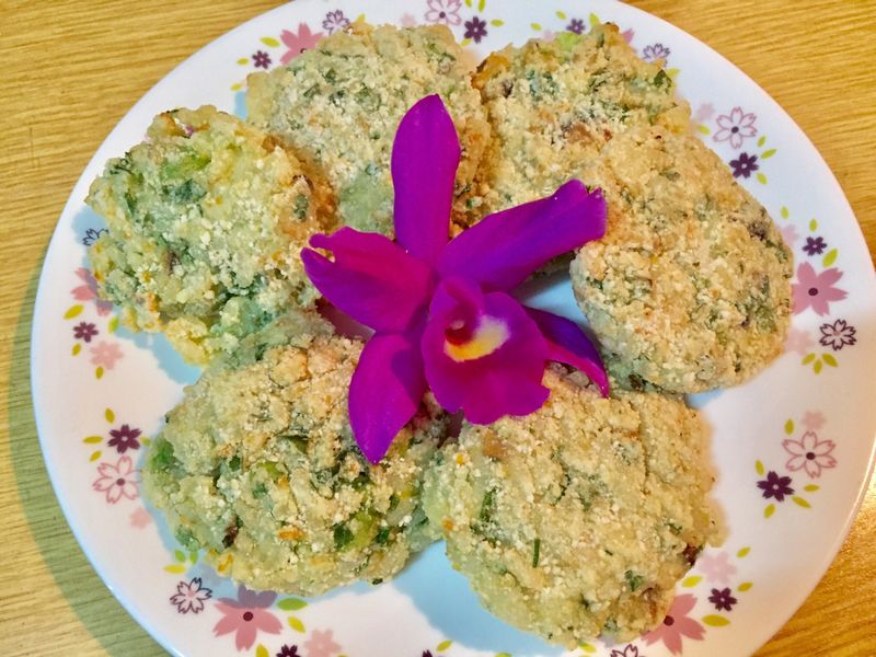 美味蔬菜飯餅