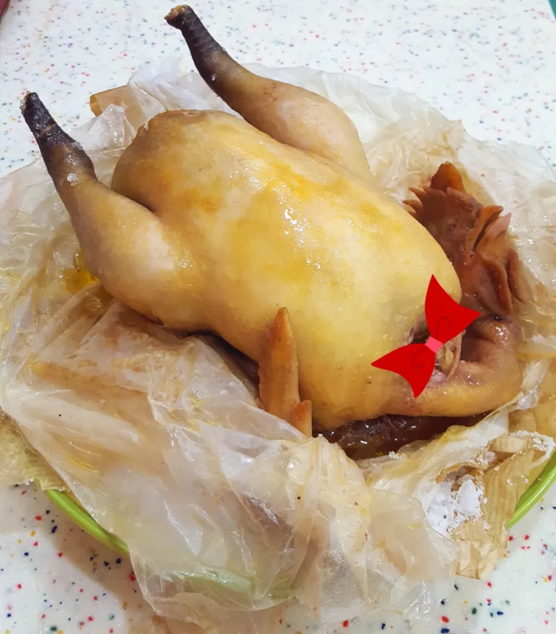 鹹香鹽焗雞