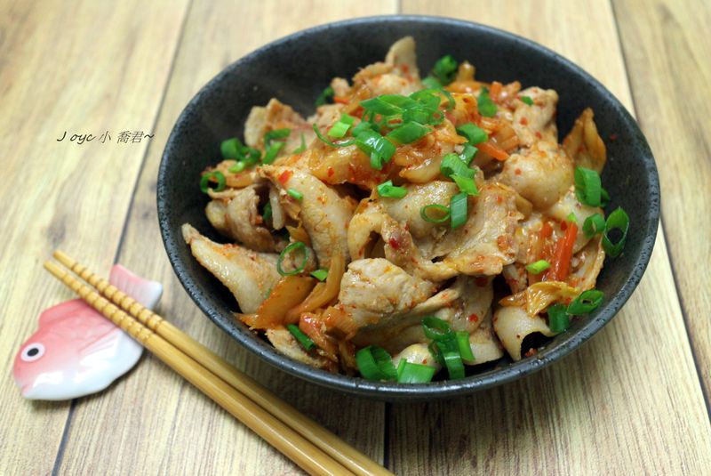 快炒泡菜五花肉