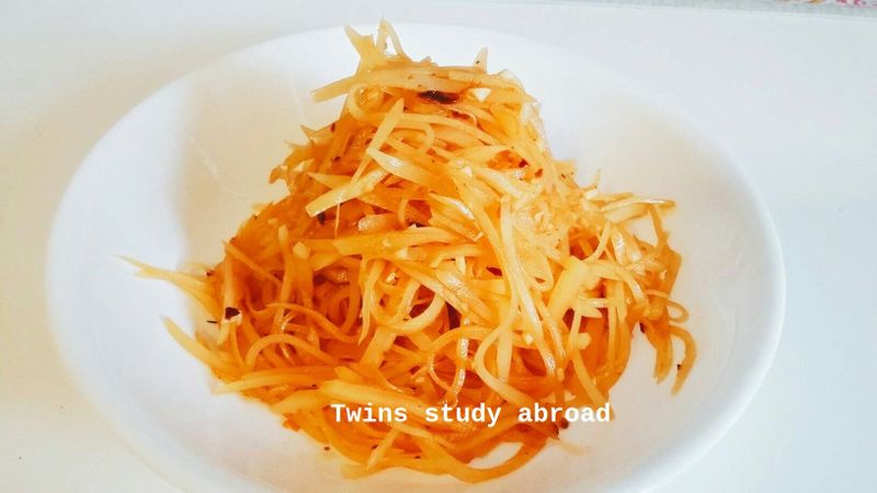 醋溜薯絲