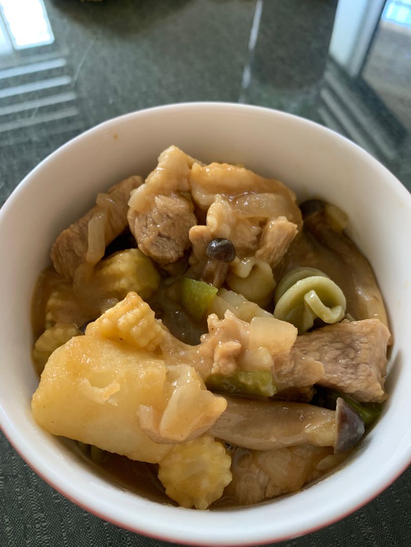 咖喱捲捲麵