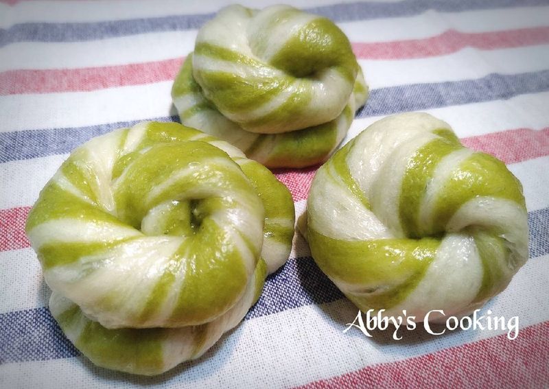 雙色花捲饅頭