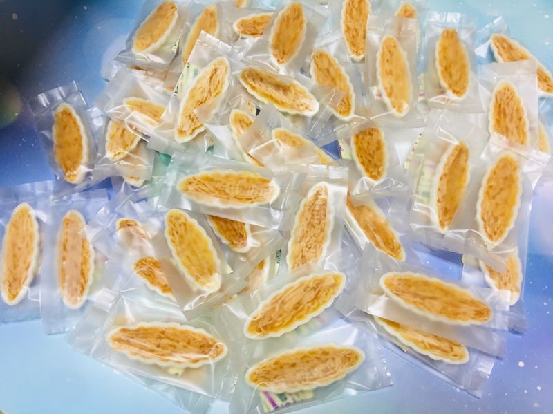 柑橘香杏仁船型餅~派對點心