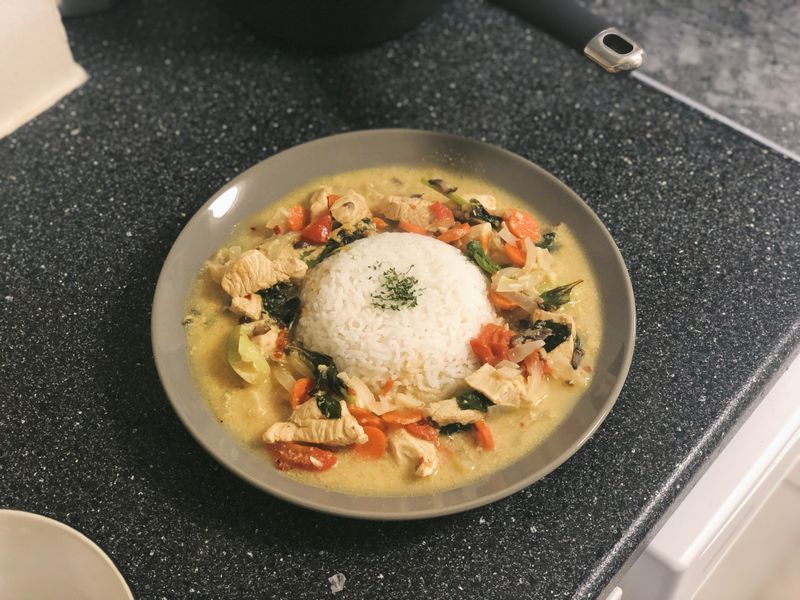 泰式雞肉綠咖喱