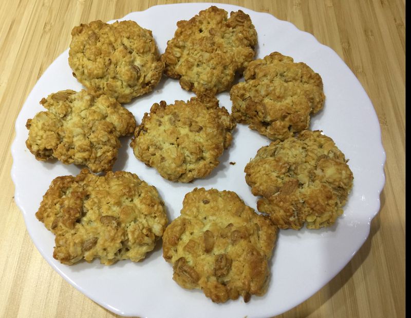 無敵小烤箱~好吃燕麥軟餅乾