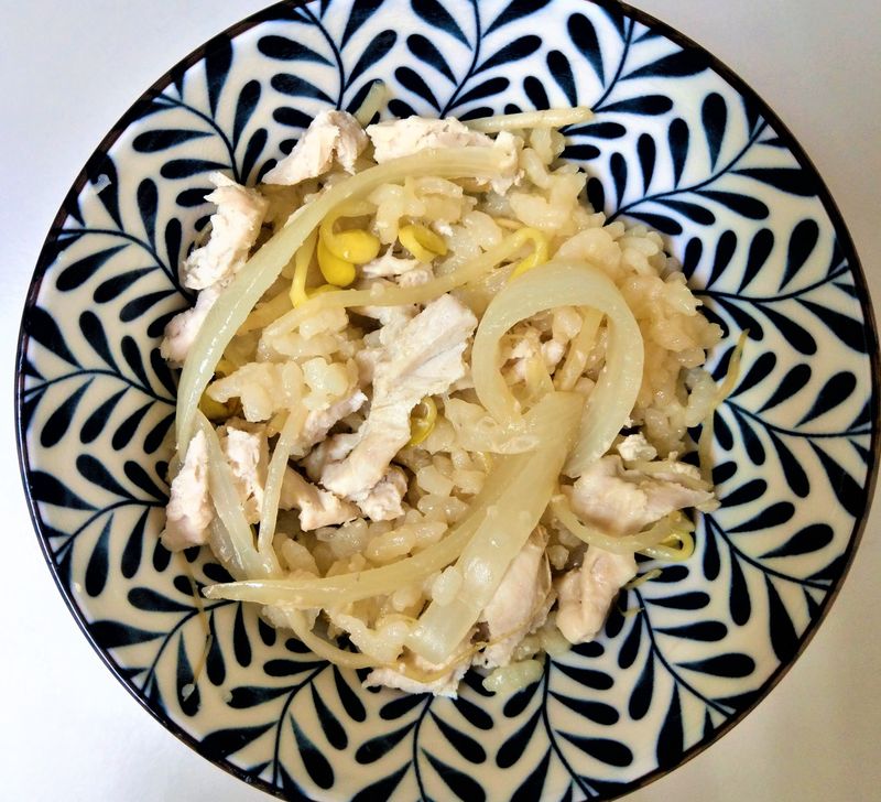 和風。雞炊飯
