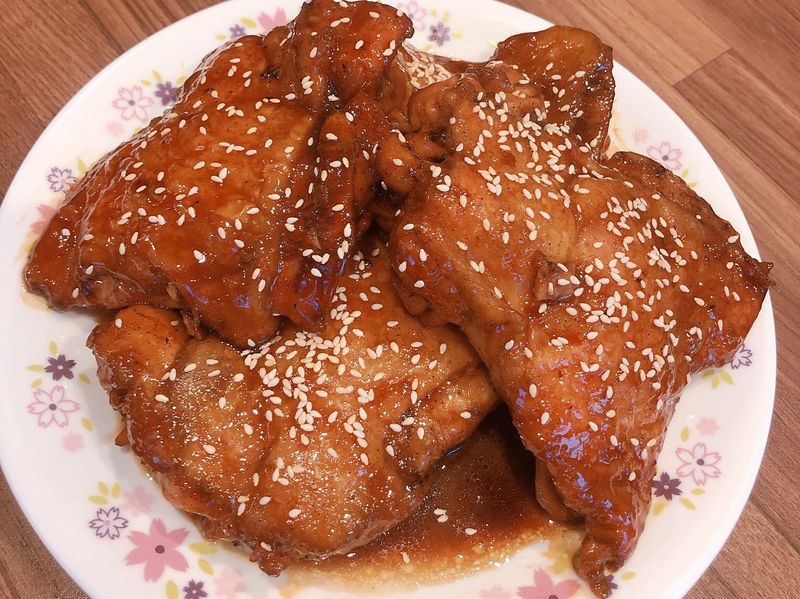 蜜汁雞腿