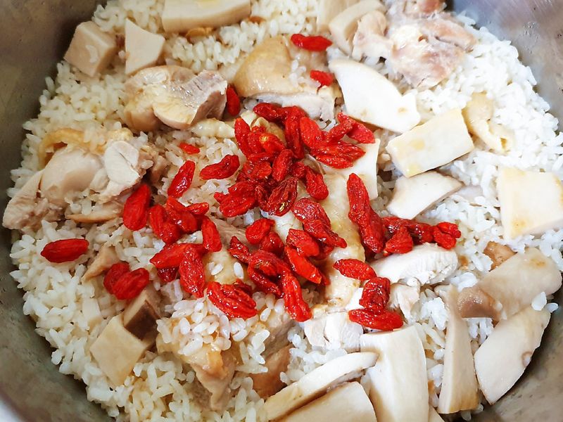 麻油雞飯