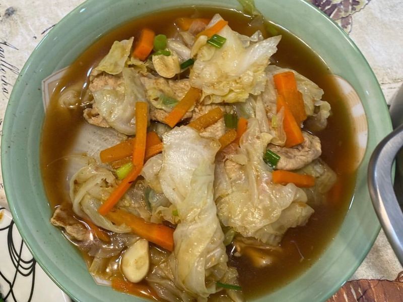 沙茶豬炒白菜