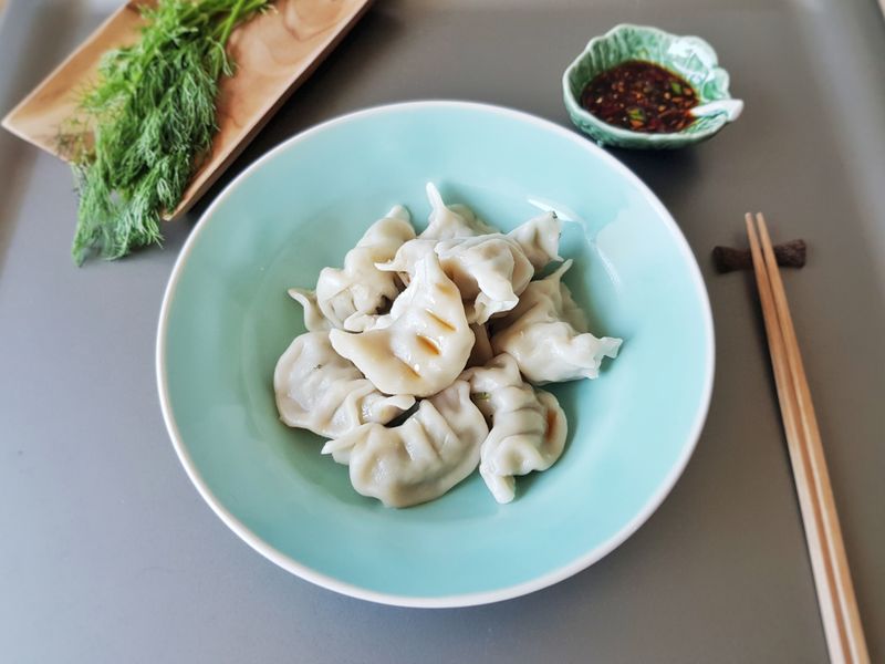 茴香豬肉水餃