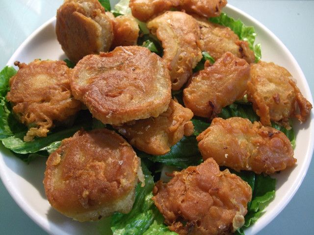 皮終於酥了的炸雞&炸洋蔥圈