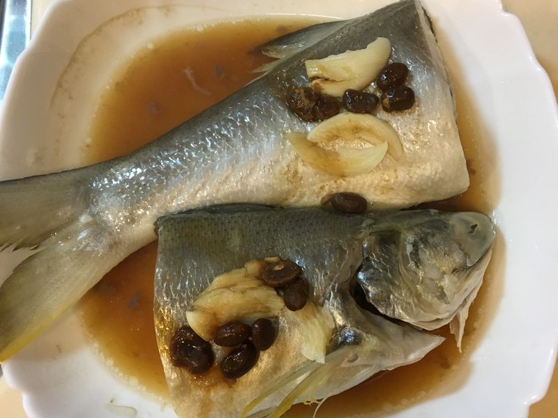 蔭醬蒸午魚