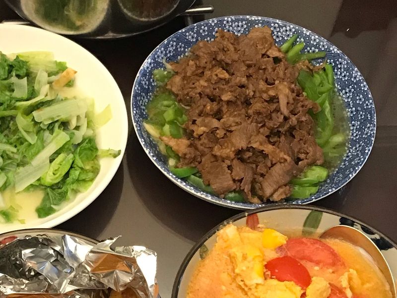 青椒炒牛肉