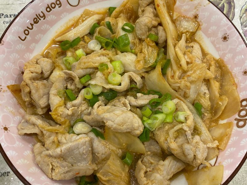 泡菜豬肉