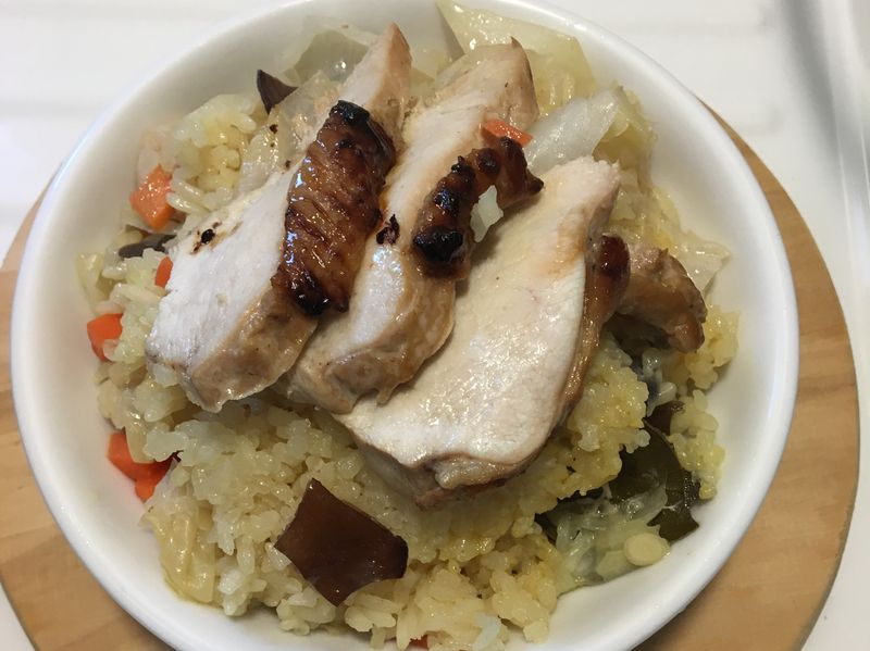 雞胸肉炊飯
