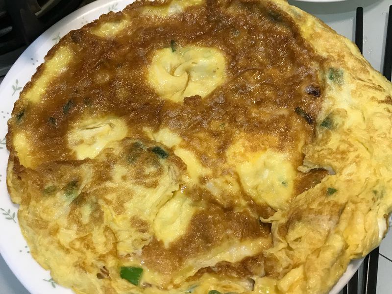 蔥花煎蛋