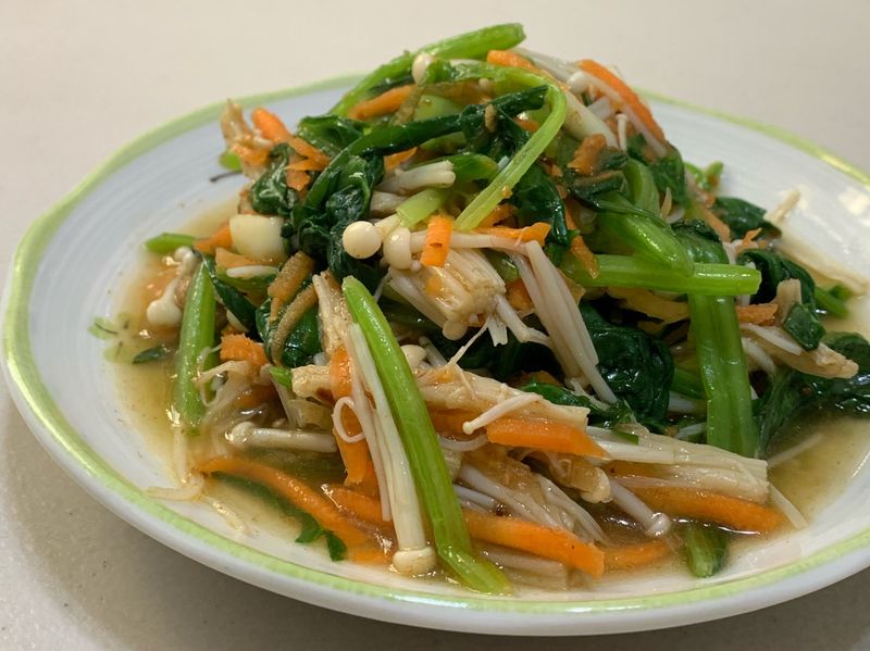 水煮沙茶雜菜