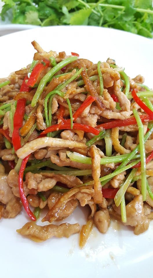 香根豆干肉絲