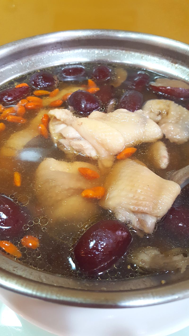 牛蒡紅棗雞湯