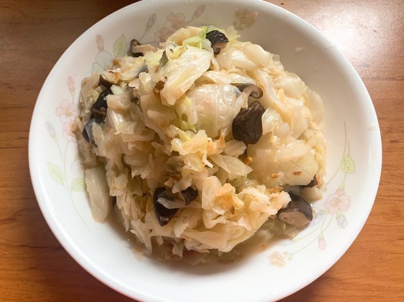 香菇高麗菜
