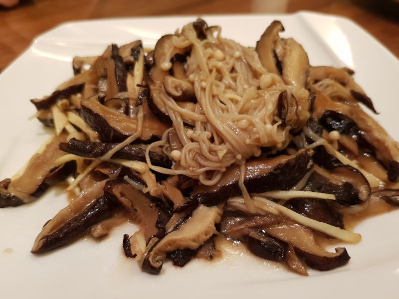 家常燴雙菇