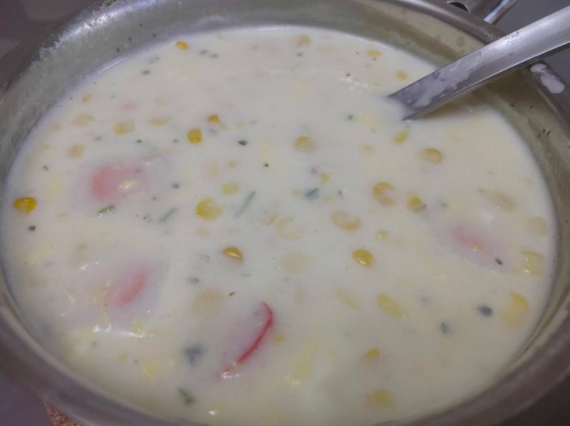 牛奶玉米濃湯