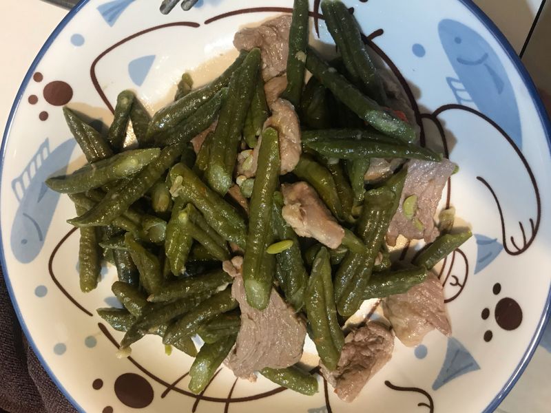 菜豆肉絲