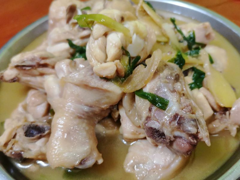 蚝油姜葱鸡