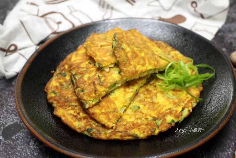 金針菇煎蛋餅(3食材)