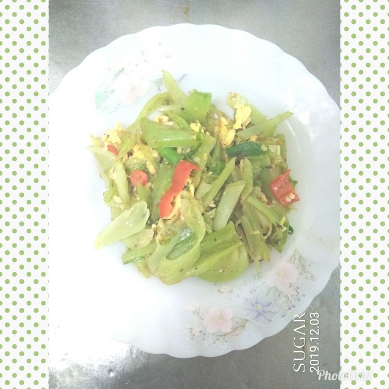 芥菜炒蛋