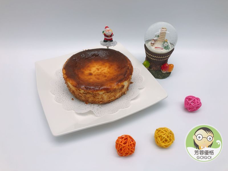巴斯克優格乳酪蛋糕~聖誕節派對點心