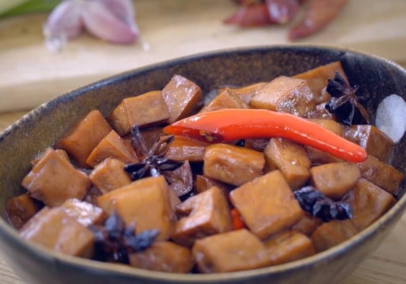 無水版滷豆干