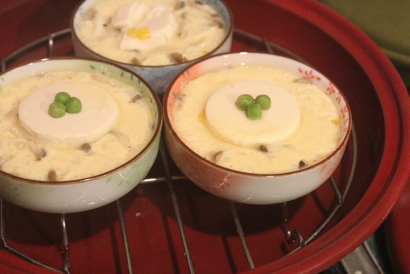 豆腐蒸蛋