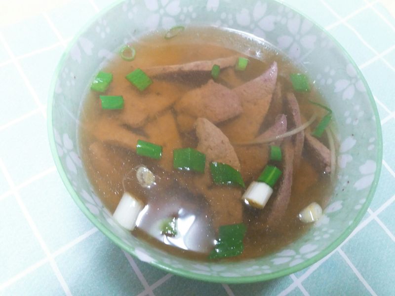 冬日暖心~快煮豬肝湯