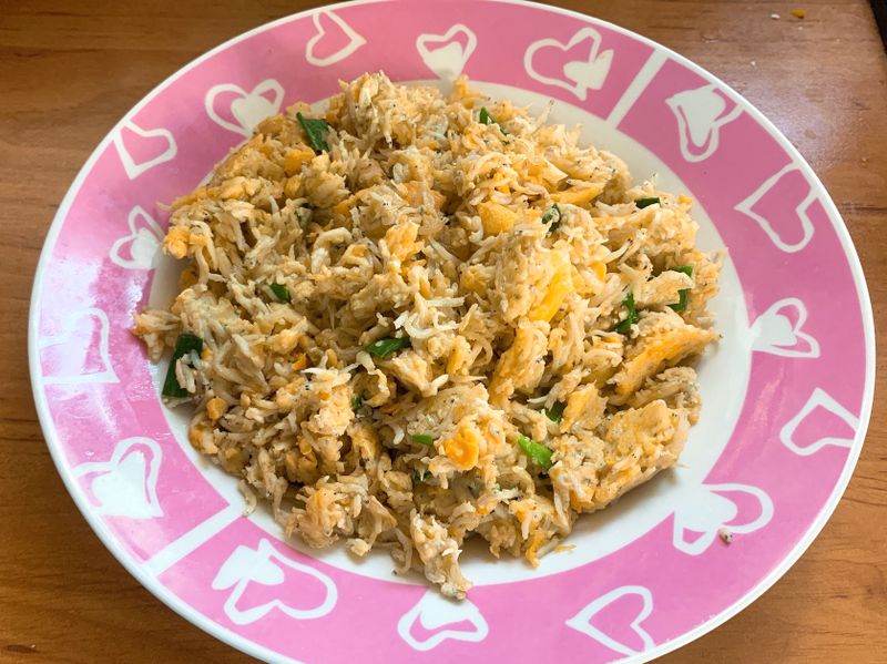 小魚炒蛋