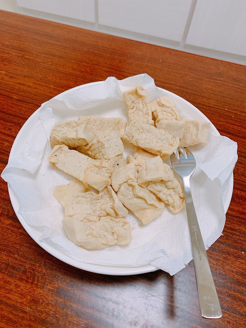 氣炸百頁豆腐