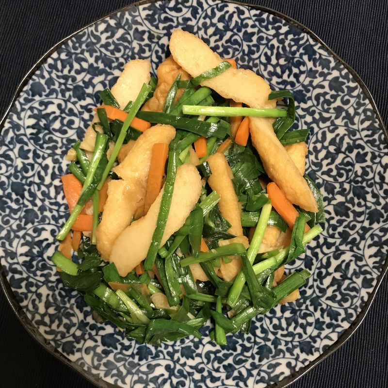 木木作羹湯|韭菜炒甜不辣