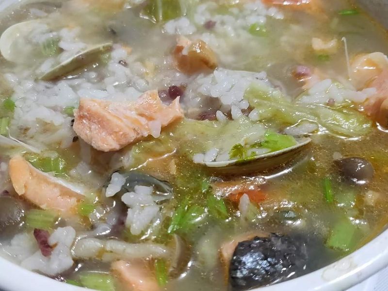 lanni 海鮮粥(飯湯)