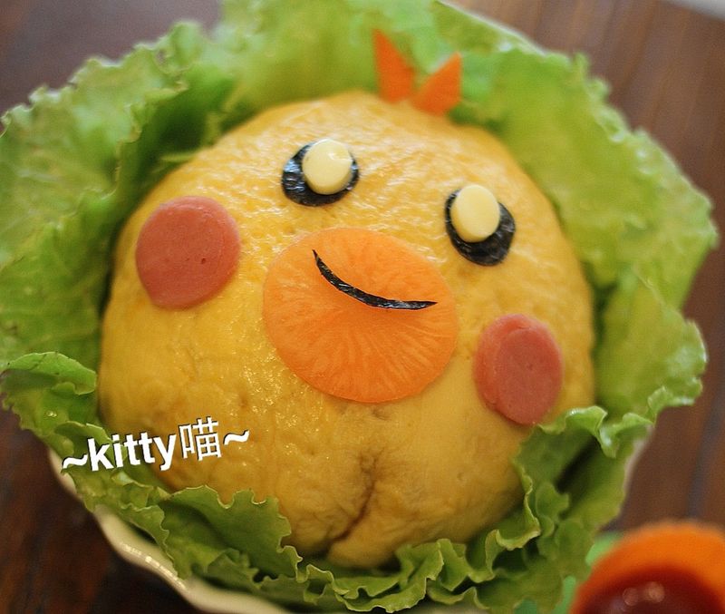 Kitty喵-小雞蛋包飯