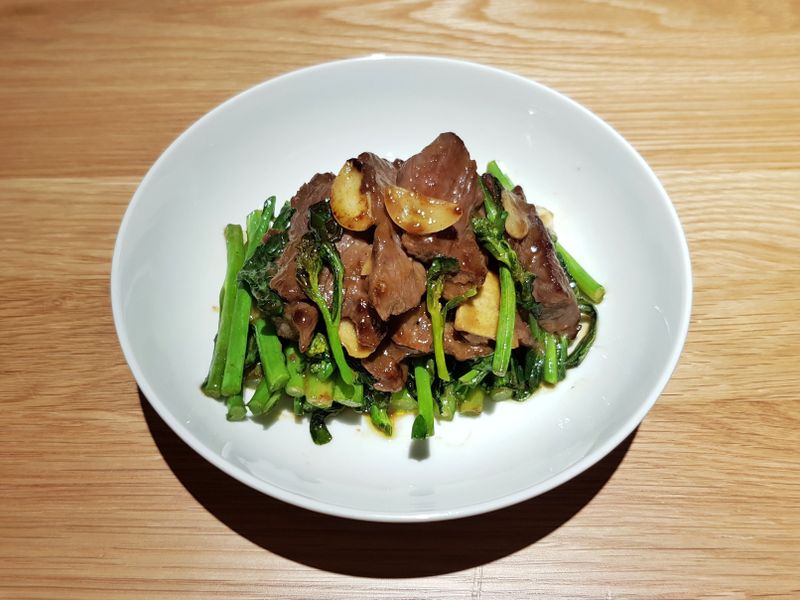 蠔油芥蘭牛肉