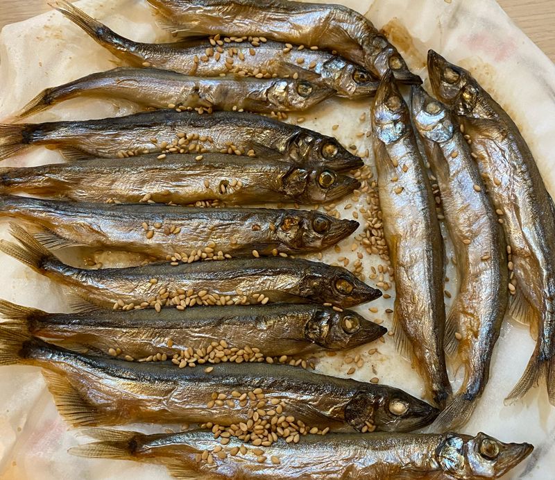 香烤柳葉魚