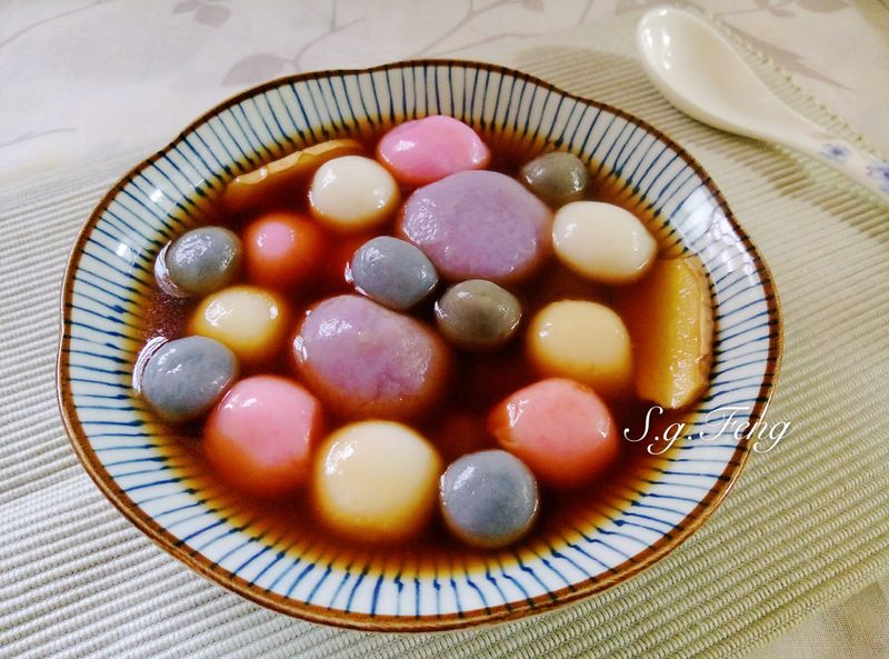 黑糖薑汁湯圓