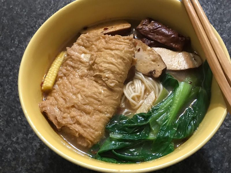 豆腐乳素麵