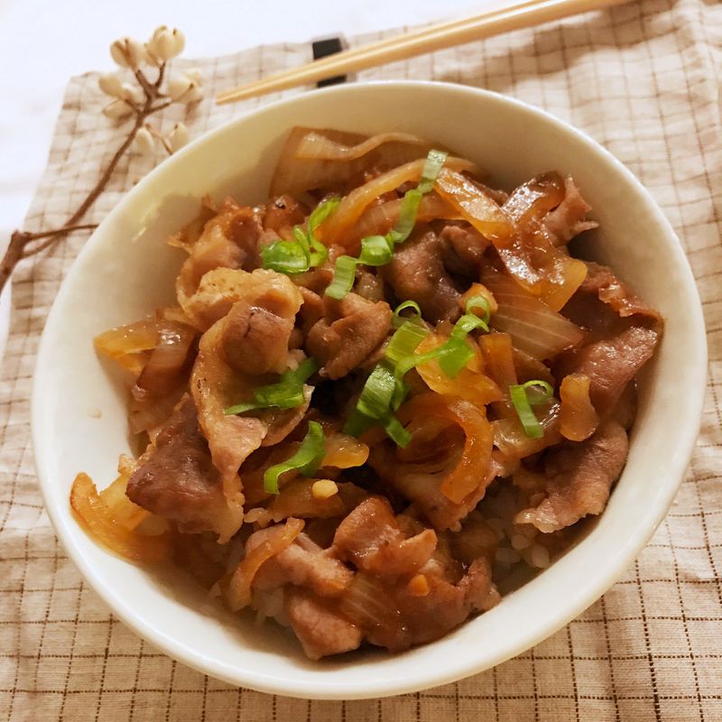 豚丼 （露營ＯＫ）