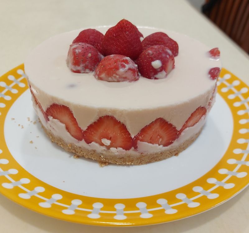 草莓🍓生乳酪蛋糕
