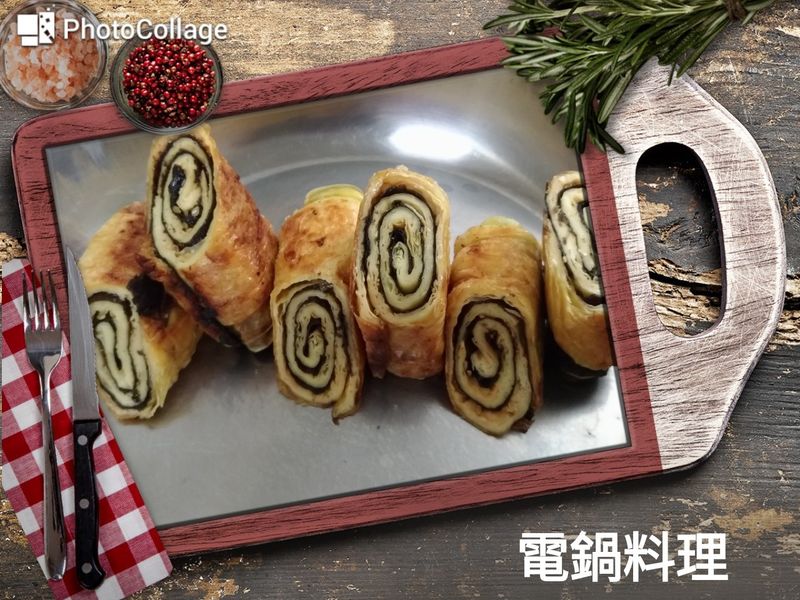 豆皮海苔捲